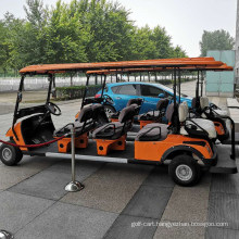 Custom Color 8 Seater Electric Golf Buggy